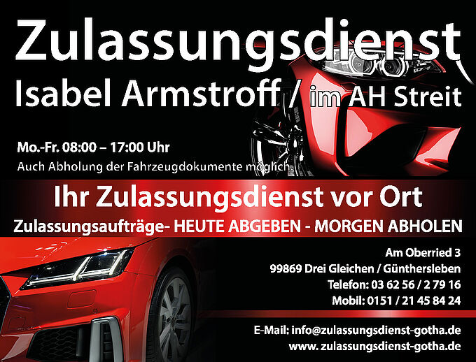 KFZ-Zulassungsdienst Gotha KFZ-Zulassungsdienst Gotha